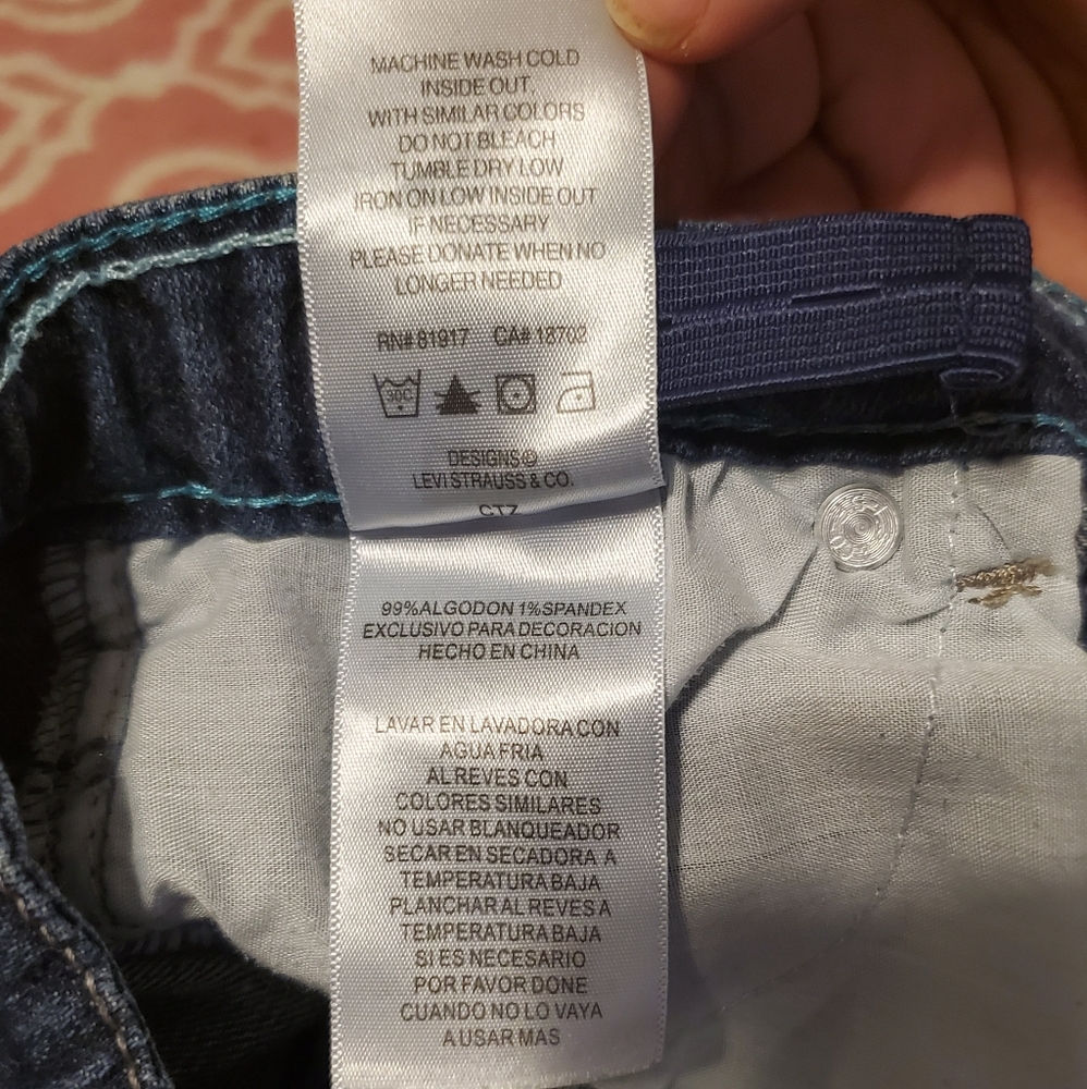 Levi's skinny jeans 8 regular girls - Picture 5 of 6